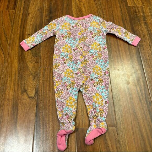 Minnie Mouse Disney Store Footed Gardening Pajamas - Picture 2 of 5